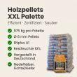 Halbe Palette Giant Flames Holzpellets 35 Säcke x 15 kg (525kg)