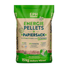 EPH Premium Pellets DINplus/ENPlus A1 – Palette (65 Papier Sack) 975kg
