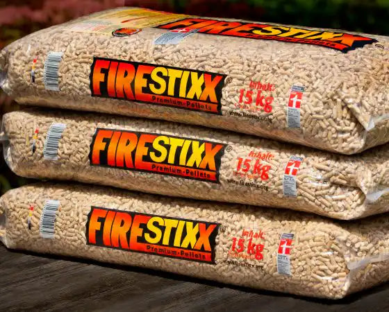 Firestixx Premium Pellets DINplus/ENPlus A1 – Palette (66Sack) 990kg