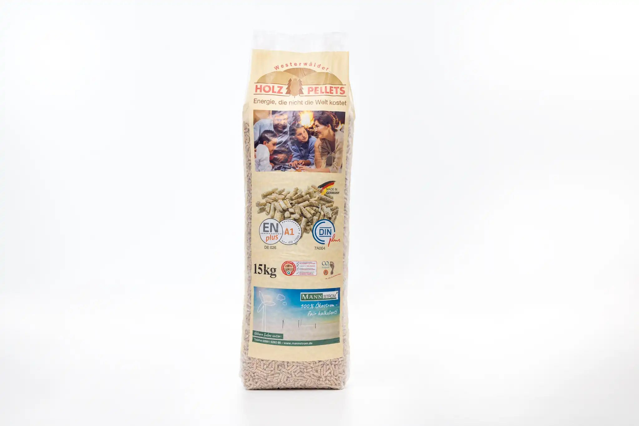 Westerwälder Pellets ENPlus A1 – Palette (65Sack) 975kg