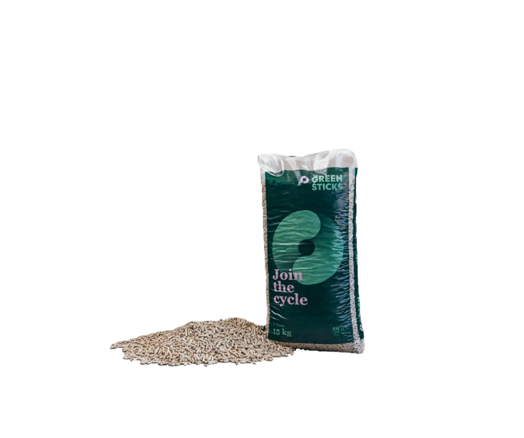 Pellets- Sackware 990kG GREENSTICKS