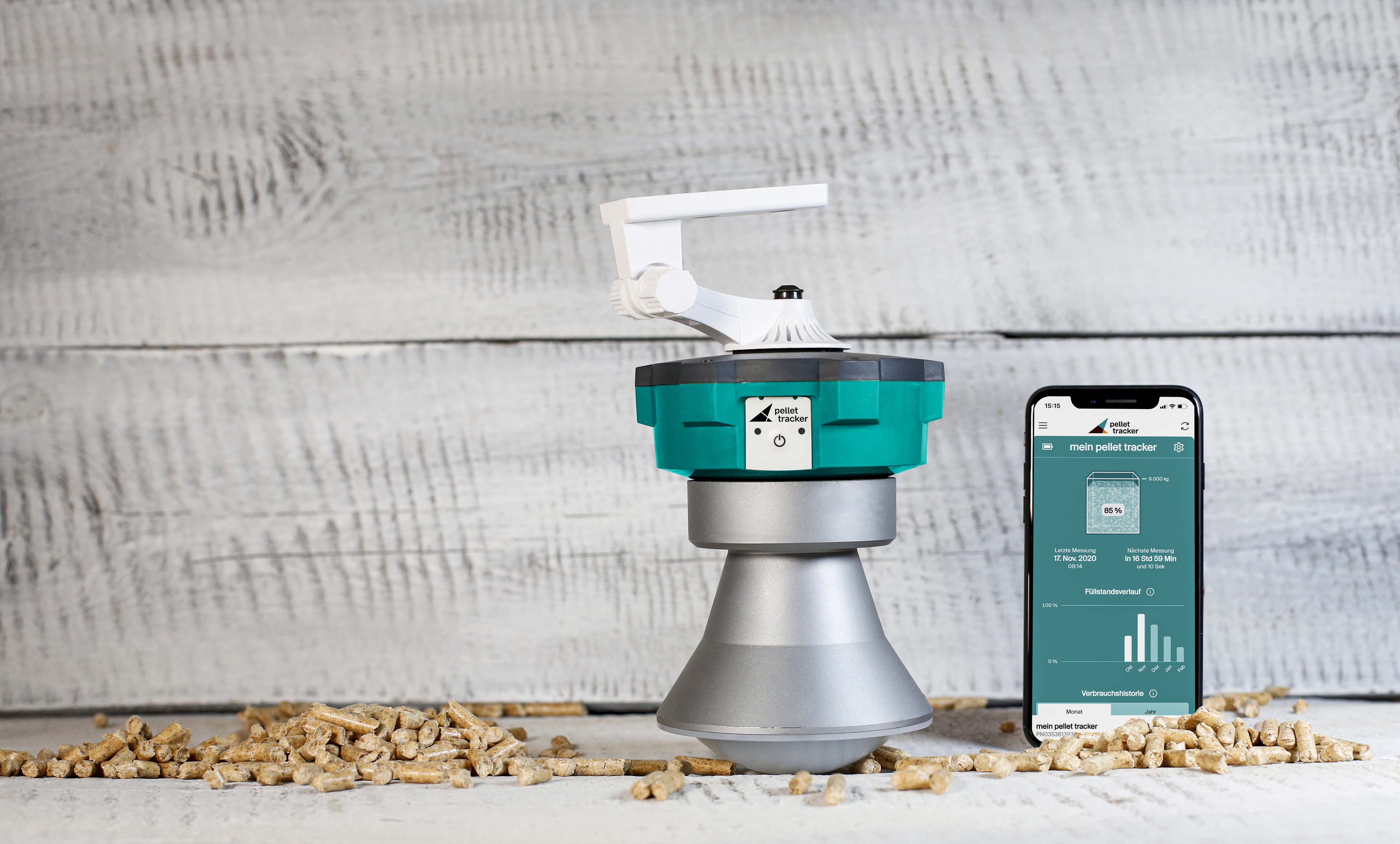 Pellet tracker