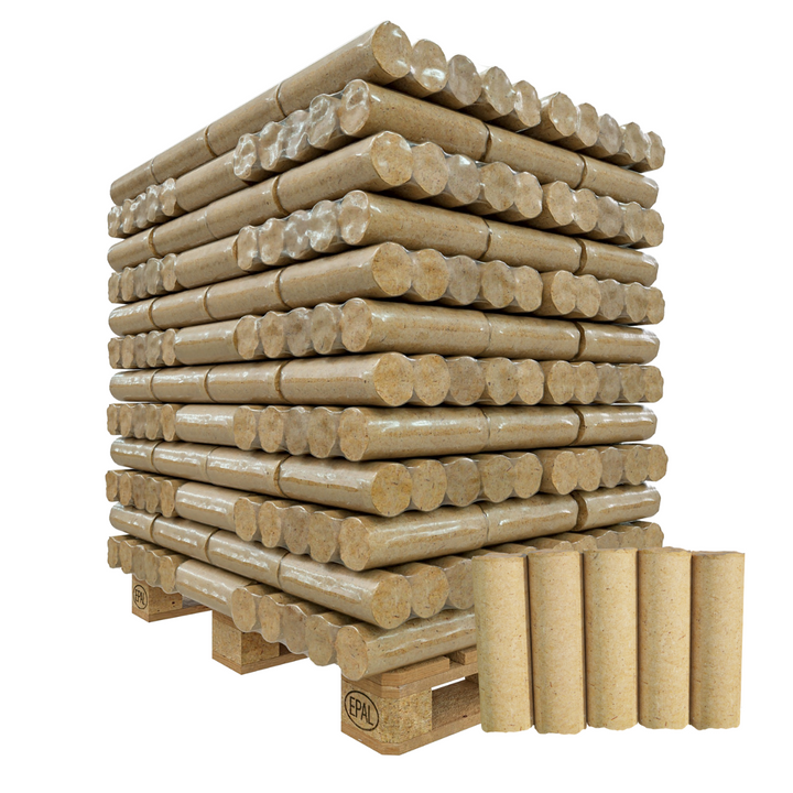 Premium-Holzbriketts (Nestro) 960 kg)