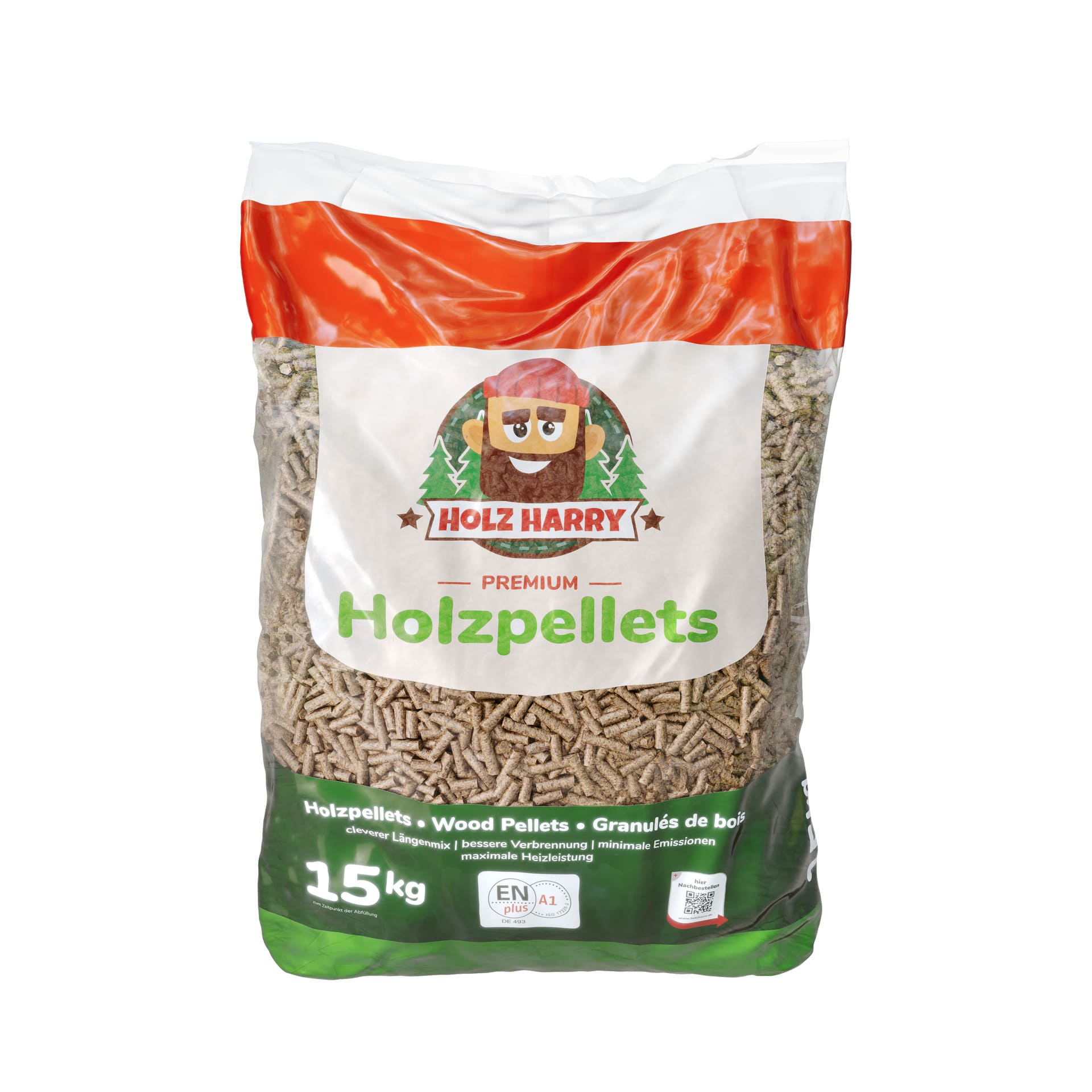 Holz Harry Premium-Holzpellets ENplusA1 975kg