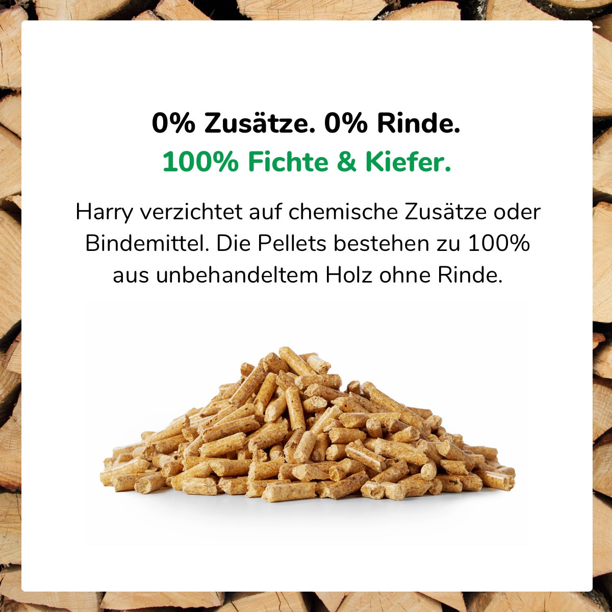 Holz Harry Premium-Holzpellets ENplusA1 975kg